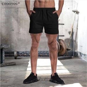 요가 드로스트링 쇼츠 남성 피트니스 트레이닝